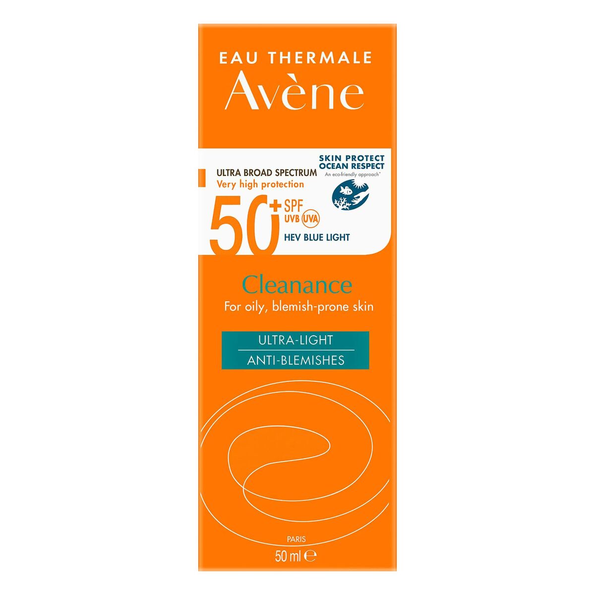 Avène Cleanance Sun Cream SPF 50+ 50 ml