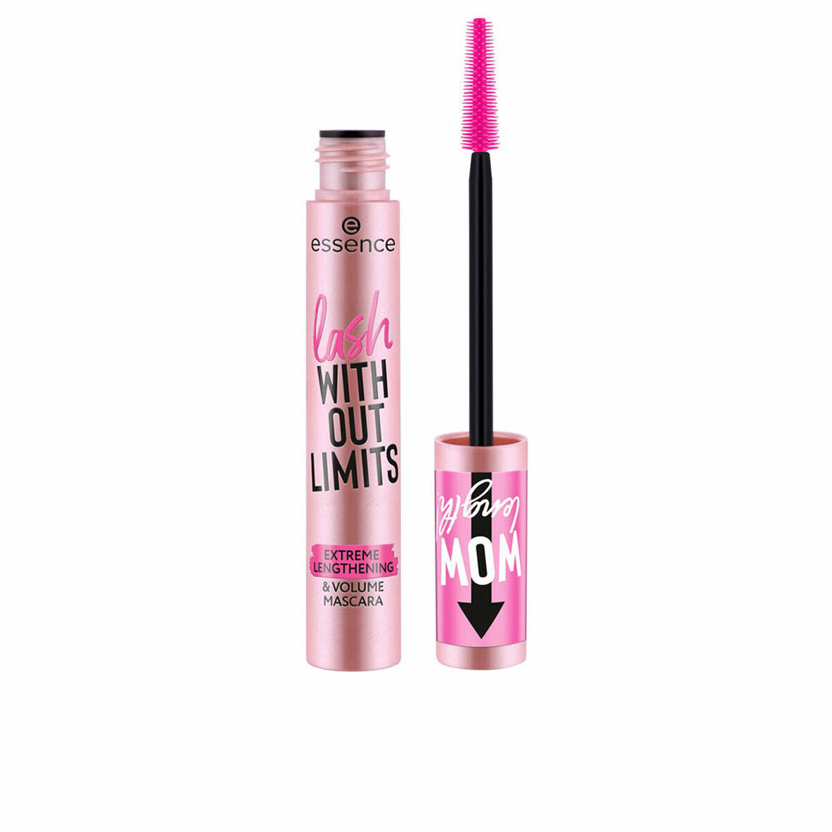 Essence, Lash Without Limits, Extreme Lenghtening & Volum Lashes, Mascara, 01, Black, 13 ml