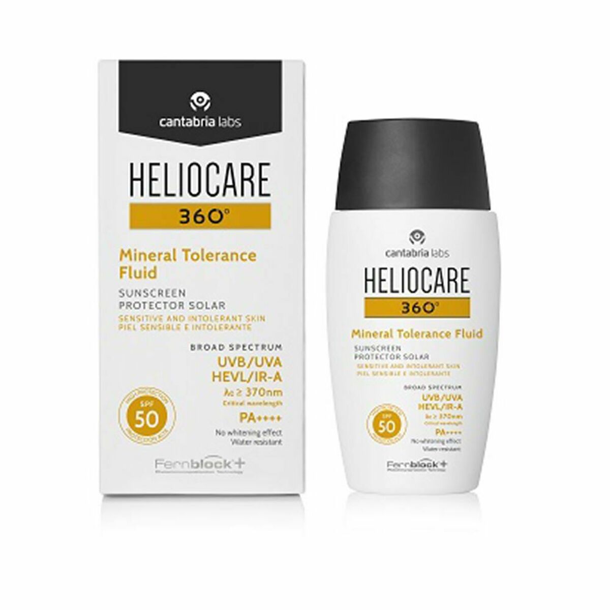 Cantabria Labs, Heliocare 360º, Sun Protection, Sunscreen Fluid, SPF 50, 50 ml