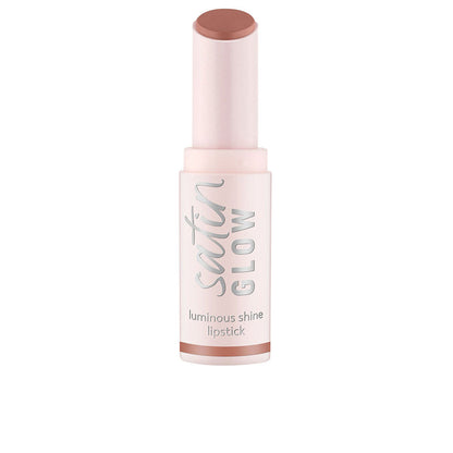Essence, Satin Glow, Luminous, Cream Lipstick, 01, Whole Latte Love, 3.5 g