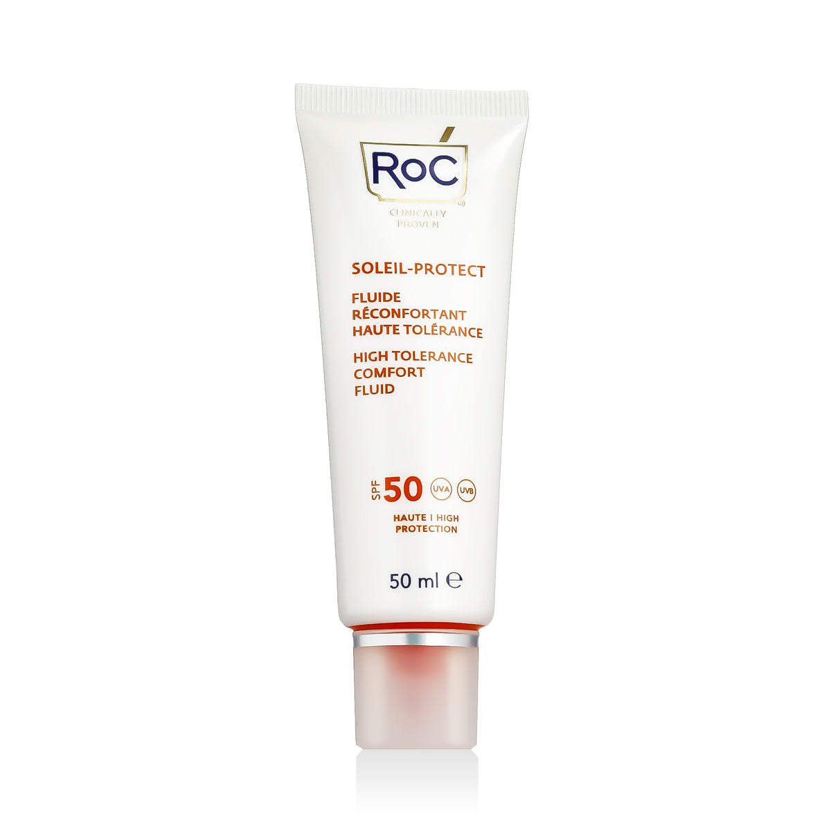 Roc, Soleil Protect, Sunscreen Cream, For Face, SPF 50, 50 ml