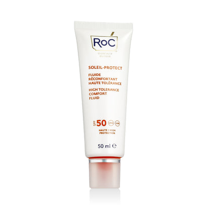 Roc, Soleil Protect, Sunscreen Cream, For Face, SPF 50, 50 ml