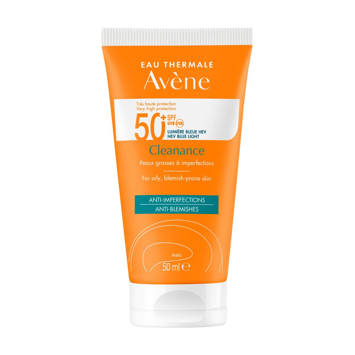 Avène Cleanance Sun Cream SPF 50+ 50 ml