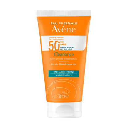 Avène Cleanance Sun Cream SPF 50+ 50 ml