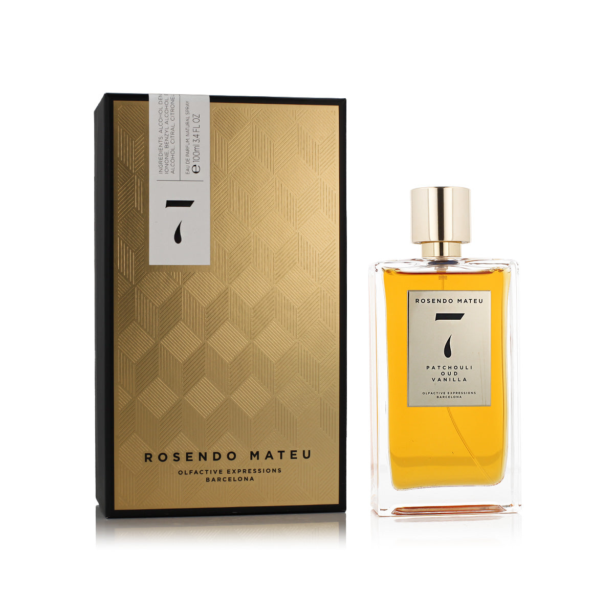 Rosendo Mateu Olfactive Expressions Nº 7 Patchouli, Oud, Vanilla Eau De Parfum 100 ml (unisex)