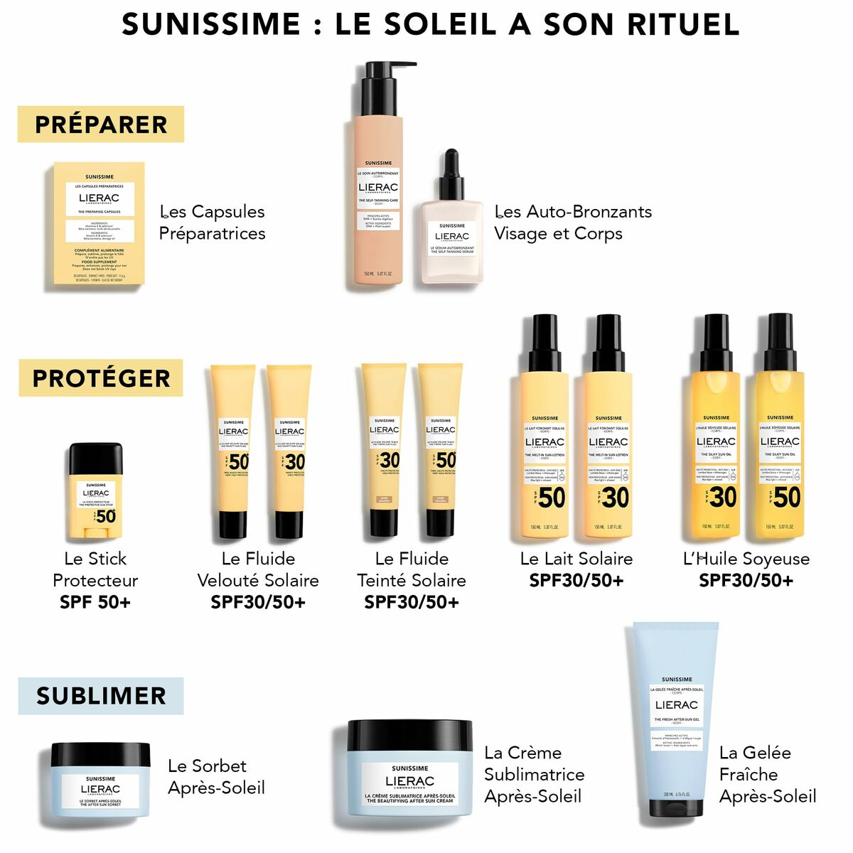 Lierac, Sunissime, Anti-Aging, Sunscreen Fluid, For Face, SPF30, 40 ml