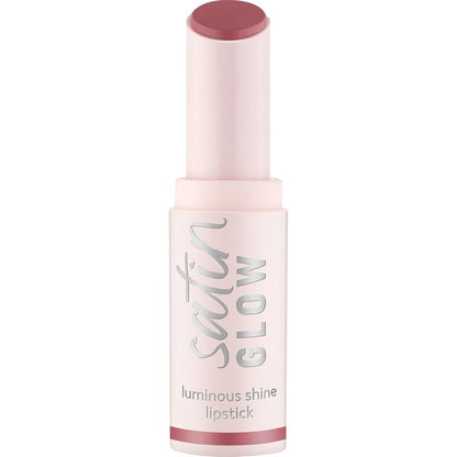 Essence, Satin Glow, Luminous, Cream Lipstick, 03, Rose And Shine, 3.5 g