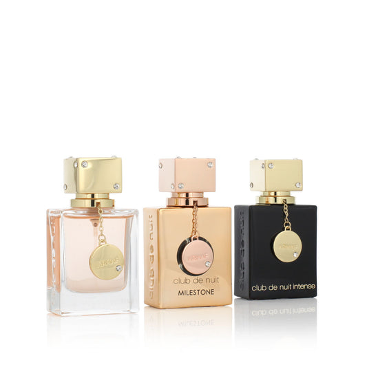 Set Armaf: Club De Nuit, Eau De Parfum, For Women, 30 ml + Club de Nuit Intense, Eau De Parfum, For Women, 30 ml + Club De Nuit Milestone, Eau De Parfum, For Women, 30 ml