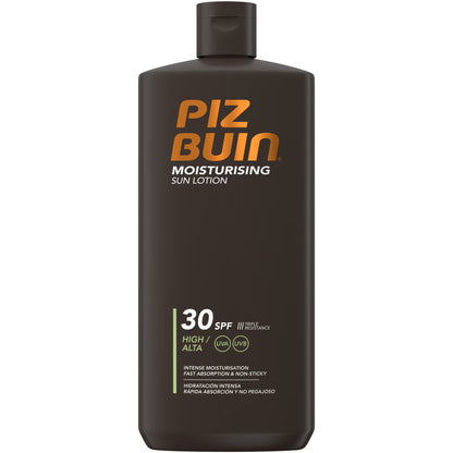 Piz Buin, Moisturizing, Sun Protection, Sunscreen Lotion, SPF 30, UVA & UVB, 400 ml