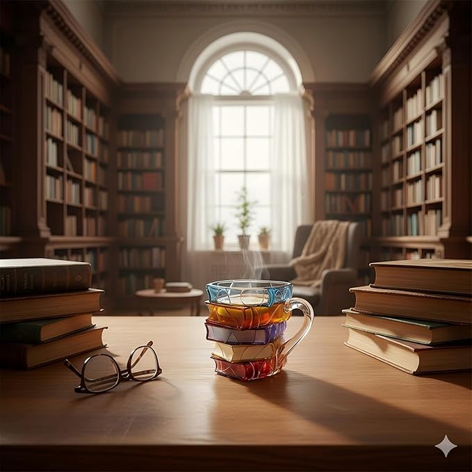 3D Book Design Mug