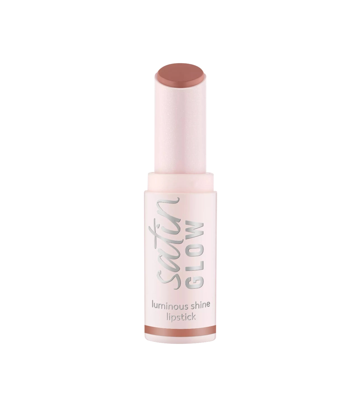 Essence, Satin Glow, Luminous, Cream Lipstick, 01, Whole Latte Love, 3.5 g