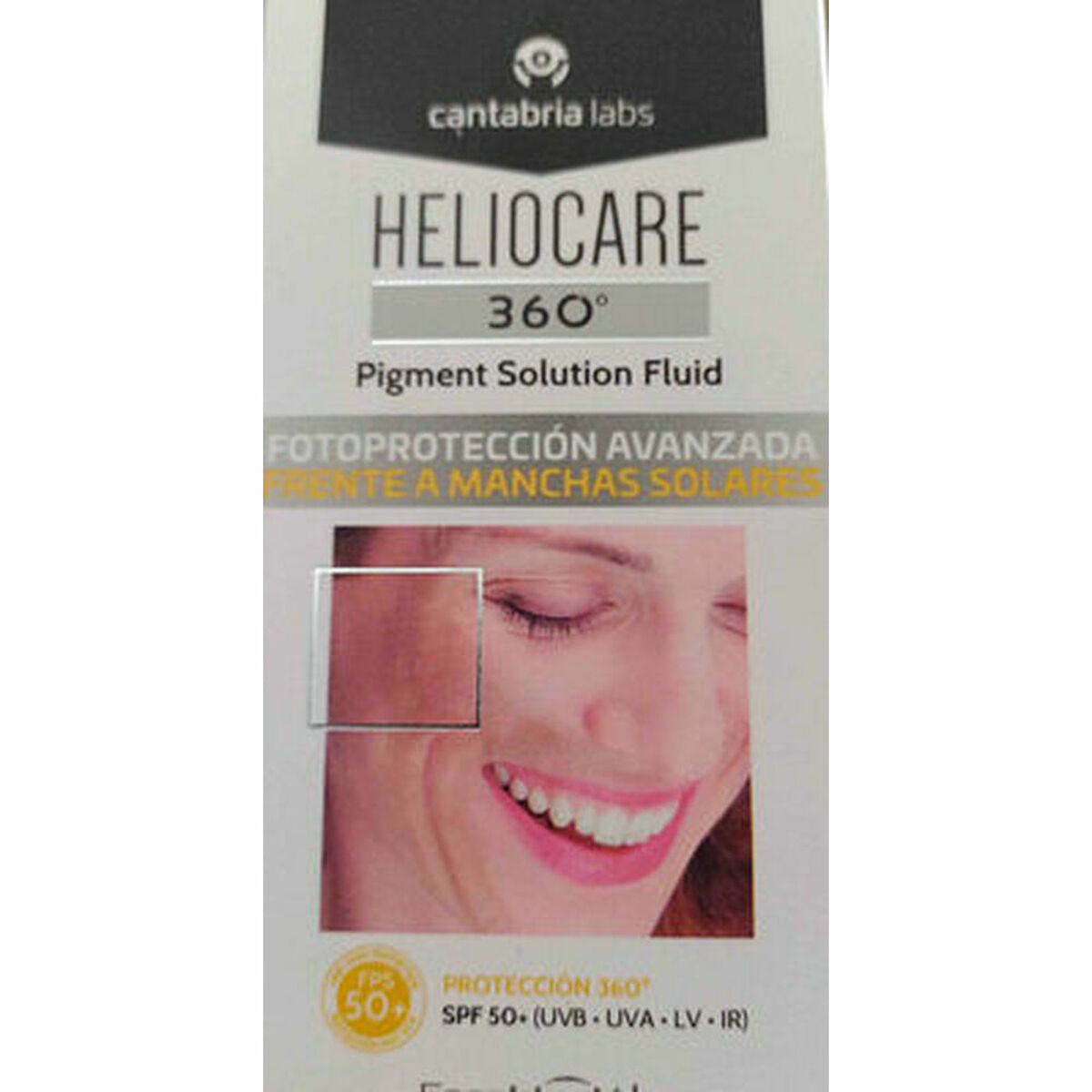Cantabria Labs, Heliocare 360º Pigment Solution, Sun Protection, Sunscreen Fluid, SPF 50+, 50 ml