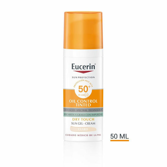 Eucerin Sun Protection Oil Control Tinted Sun Gel-Cream SPF 50+ (Light) 50 ml