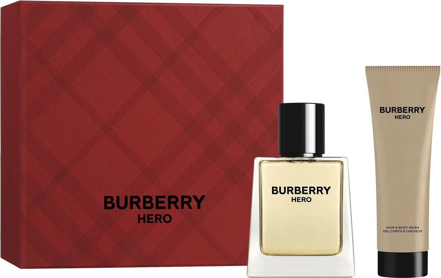 Set Burberry: Hero, Eau De Toilette, For Men, 50 ml + Hero, Shower Gel, For All Skin Types, 75 ml