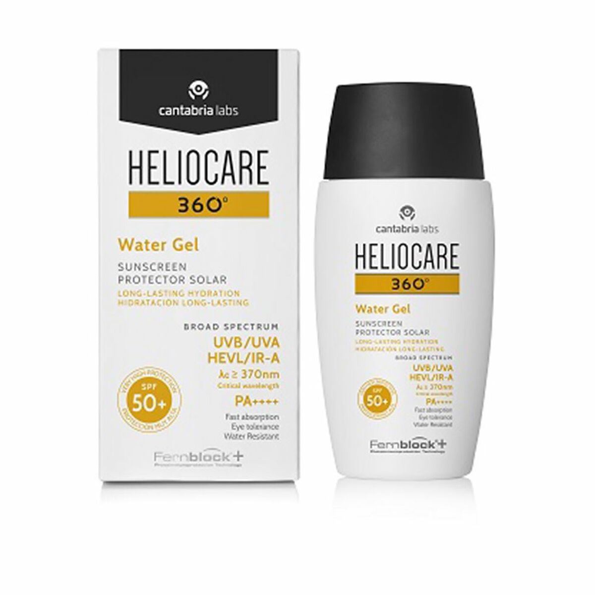 Cantabria Labs, Heliocare 360º, Sun Protection, Sunscreen Gel, SPF 50+, 50 ml