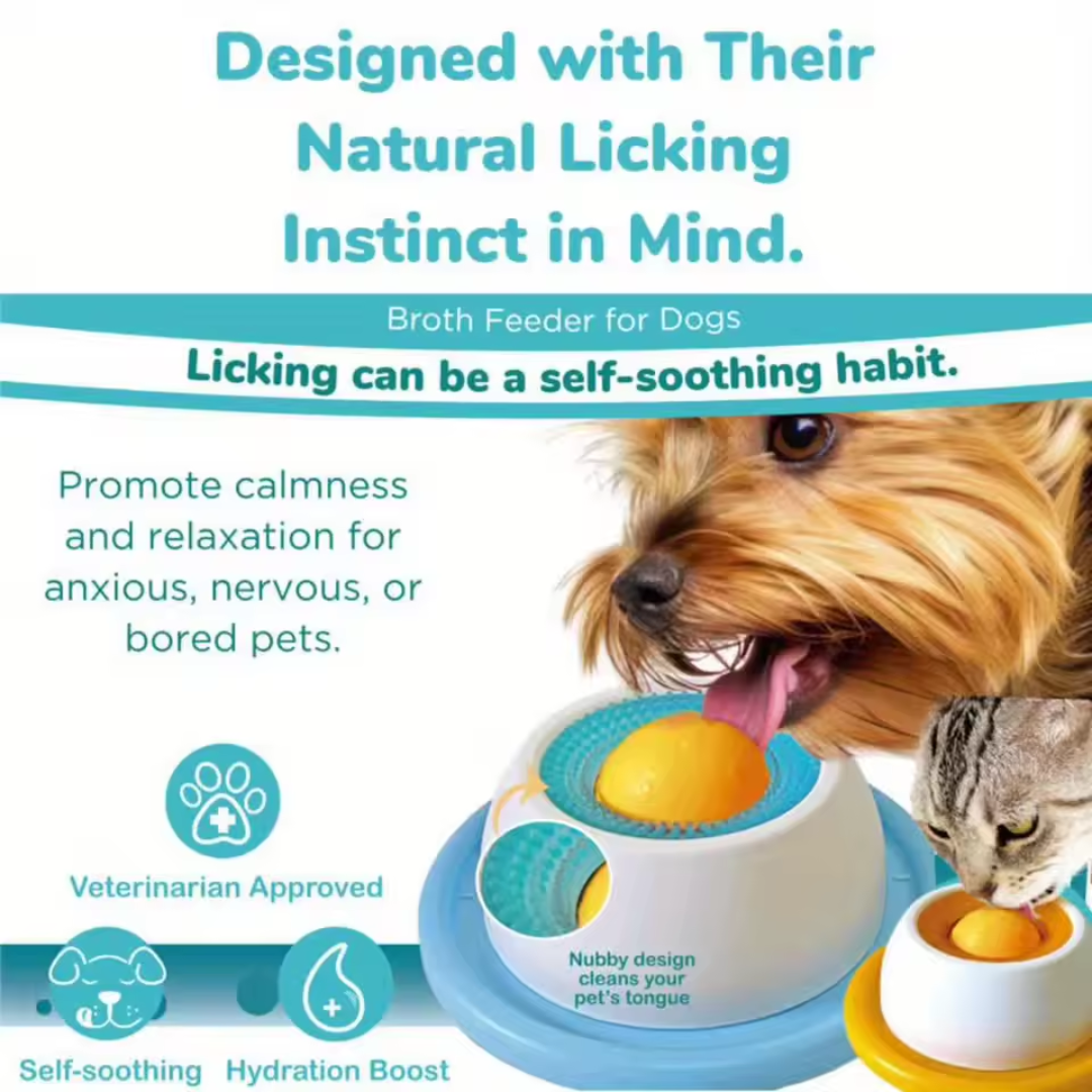 Interactive Anti-Anxiety Licking Bowl
