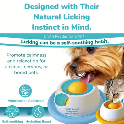Interactive Anti-Anxiety Licking Bowl
