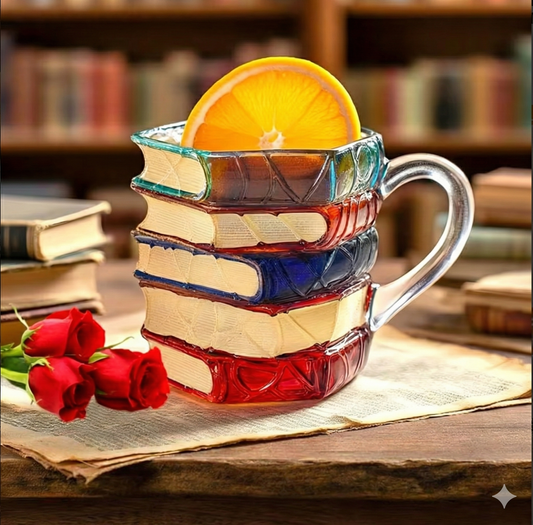 3D Book Design Mug
