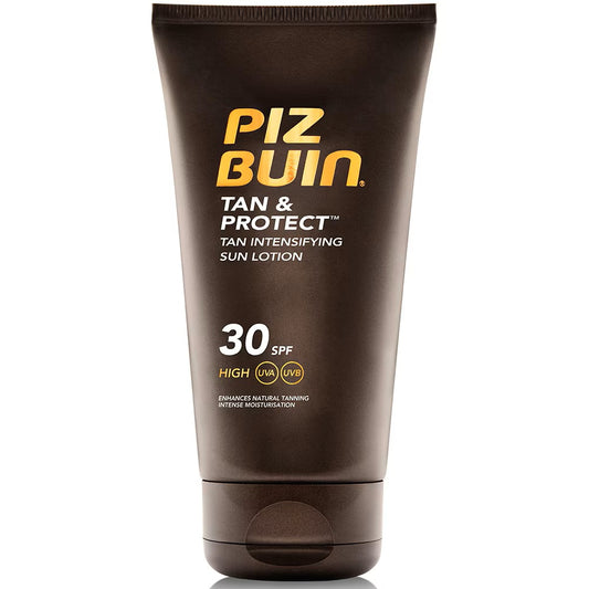 Piz Buin, Tan & Protect, Accelerates Natural Tanning, Sunscreen Lotion, SPF 30, 150 ml