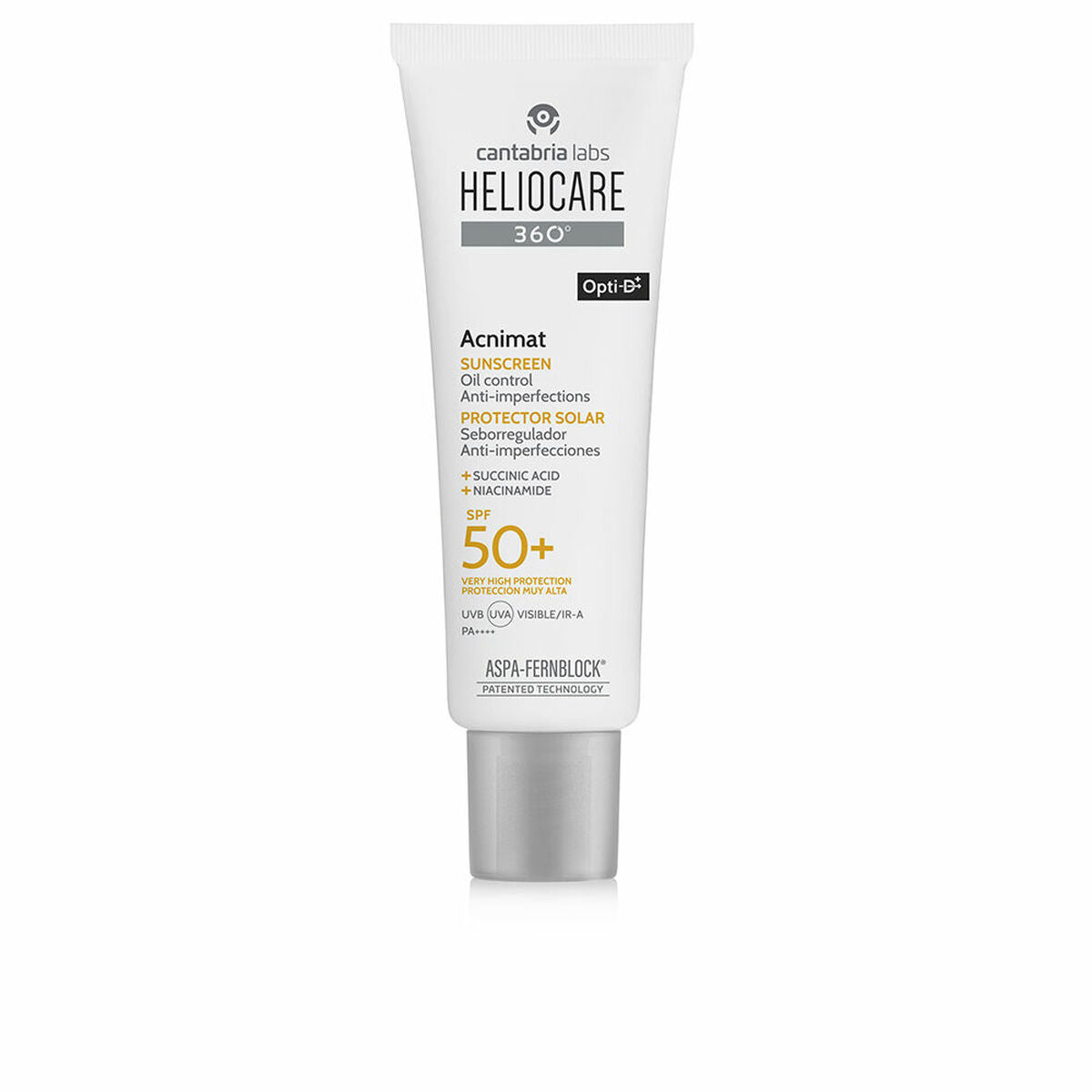 Cantabria Labs, Heliocare 360º Acnimat, Anti-Imperfections, Sunscreen Cream, For Face, SPF 50+, 50 ml