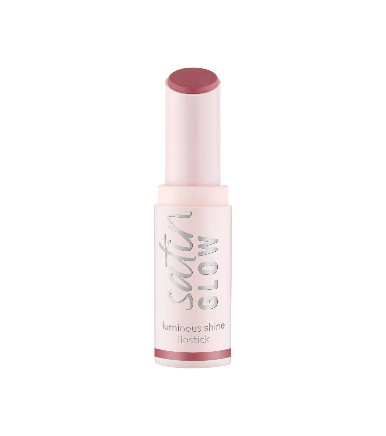 Essence, Satin Glow, Luminous, Cream Lipstick, 03, Rose And Shine, 3.5 g