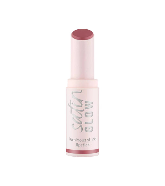 Essence, Satin Glow, Luminous, Cream Lipstick, 03, Rose And Shine, 3.5 g