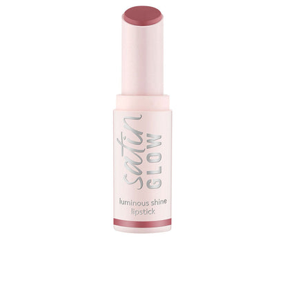 Essence, Satin Glow, Luminous, Cream Lipstick, 03, Rose And Shine, 3.5 g