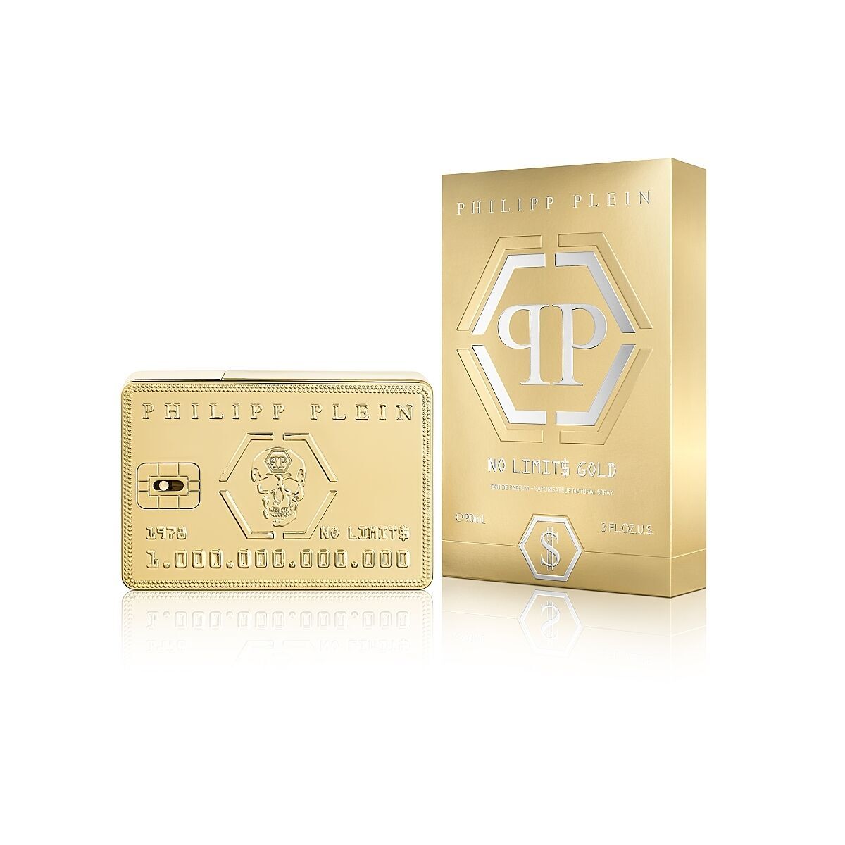 Philipp Plein No Limit$ Gold Eau De Parfum 90 ml (man)