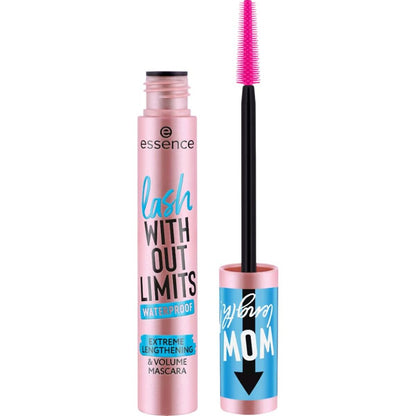 Essence, Lash Without Limits, Waterproof, Extreme Lenghtening & Volum Lashes, Mascara, 03, Black, 13 ml