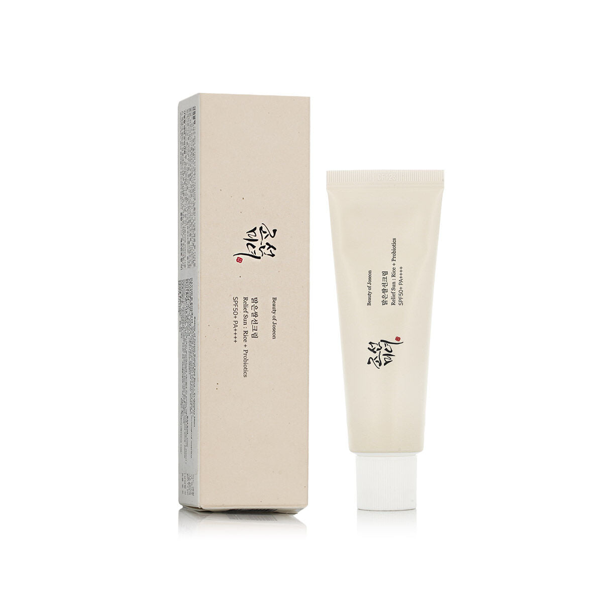 Beauty Of Joseon, Relief Sun, Rice & Probiotics, UVA & UVB Protection, Sunscreen Cream, For Face, SPF 50+, 50 ml