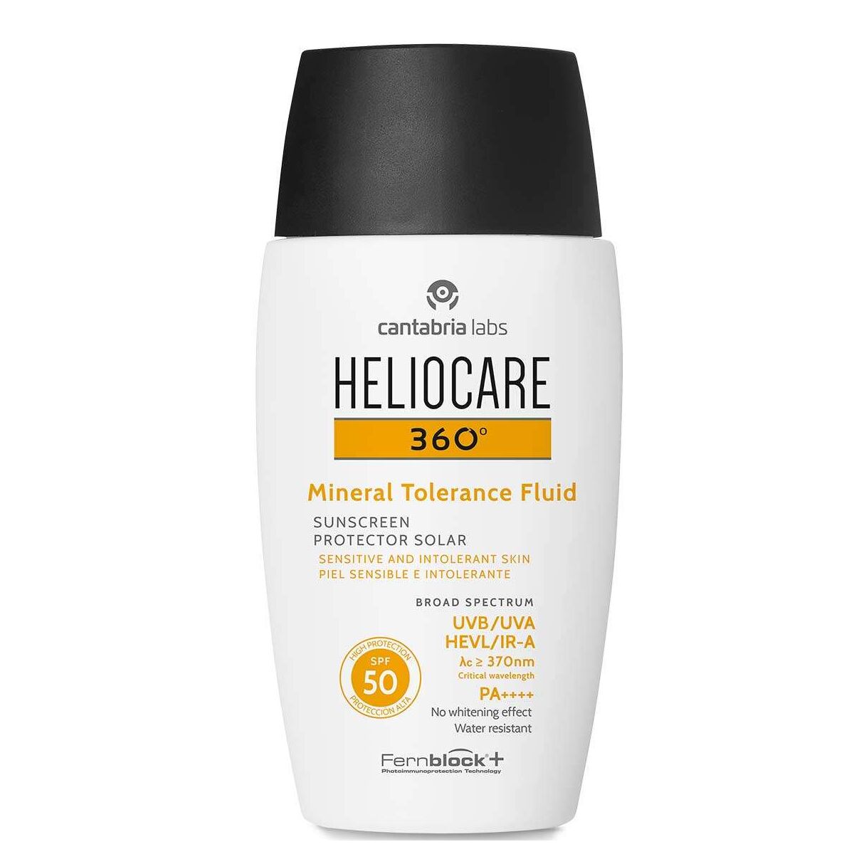 Cantabria Labs, Heliocare 360º, Sun Protection, Sunscreen Fluid, SPF 50, 50 ml
