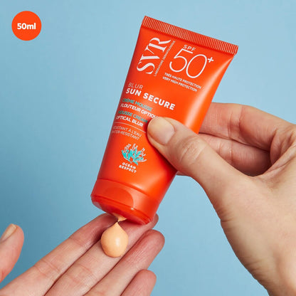 SVR, Sun Secure Blur, Sun Protection, Sunscreen Cream, For Face, SPF 50+, 50 ml